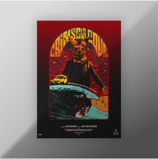 CRIMSON COVE GRUNGE POSTER